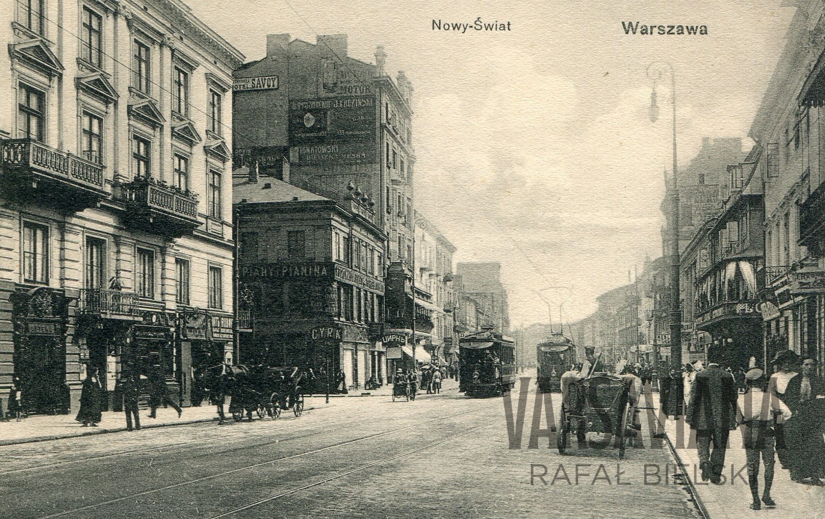 Nowy Świat skrzyżowanie z Ordynacką