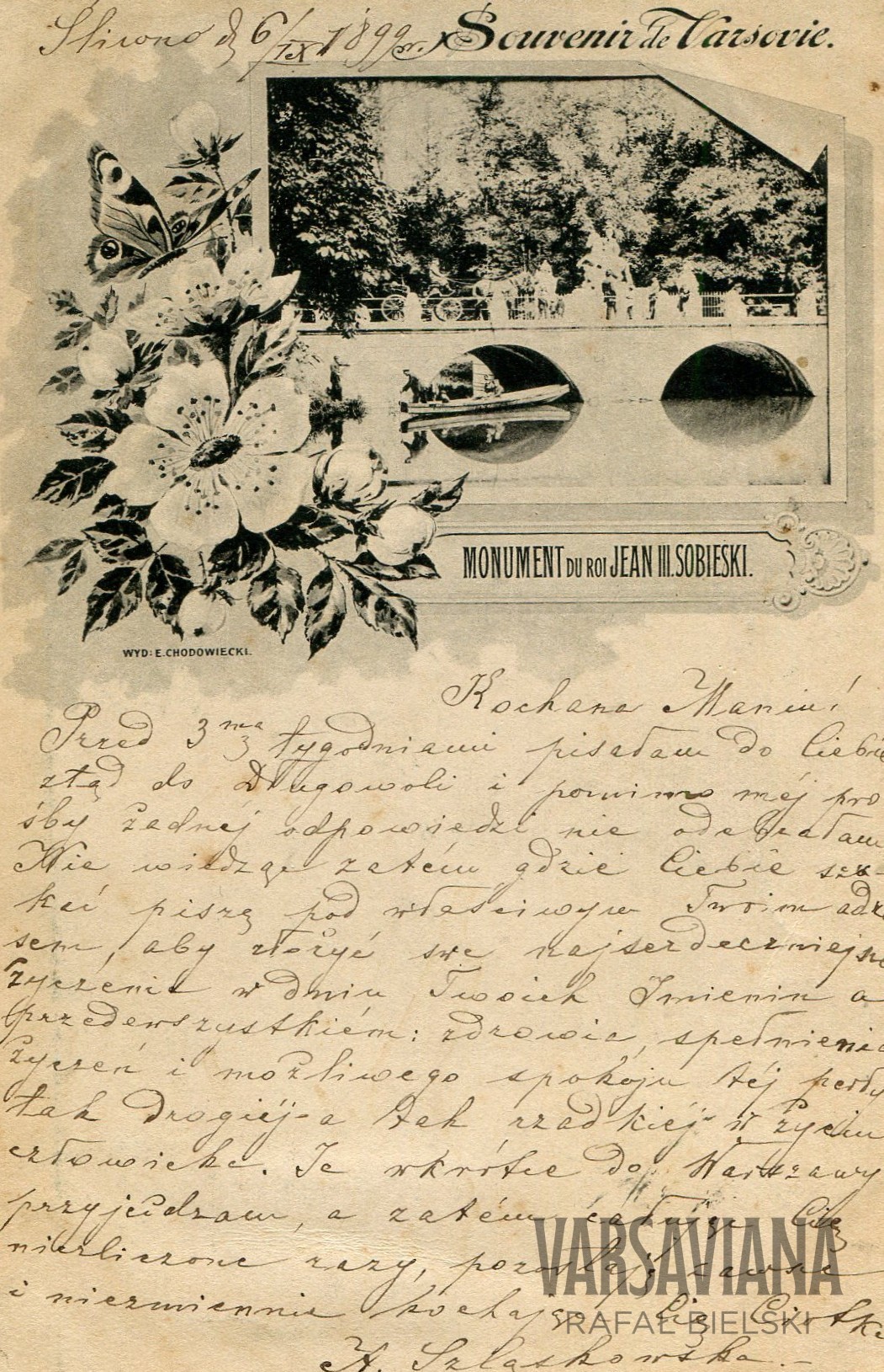 1895 – pomnik Jana III Sobieskiego