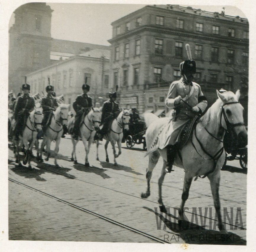 Parada Lejb-Gwardyjskiego Grodzieńskiego Pułku Huzarów