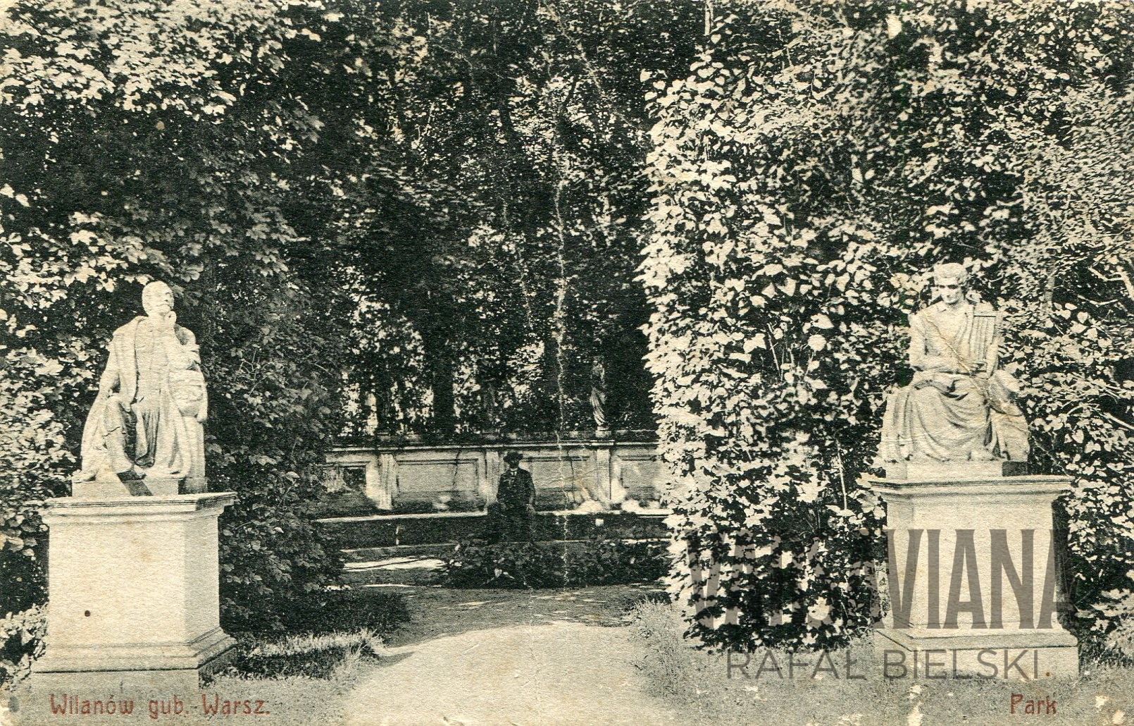 Park przy Pałacu w Wilanowie