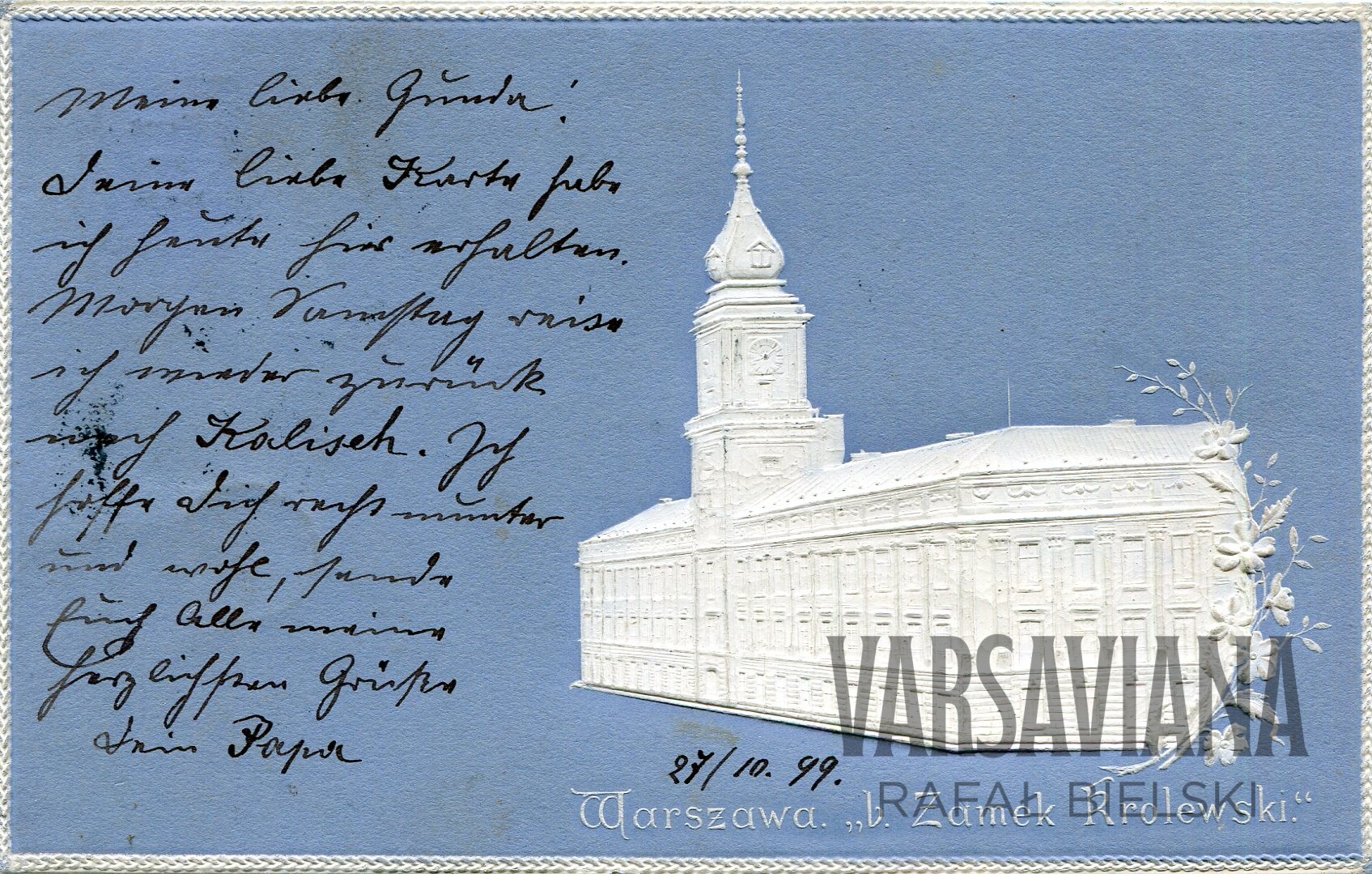 1899 – Zamek Królewski