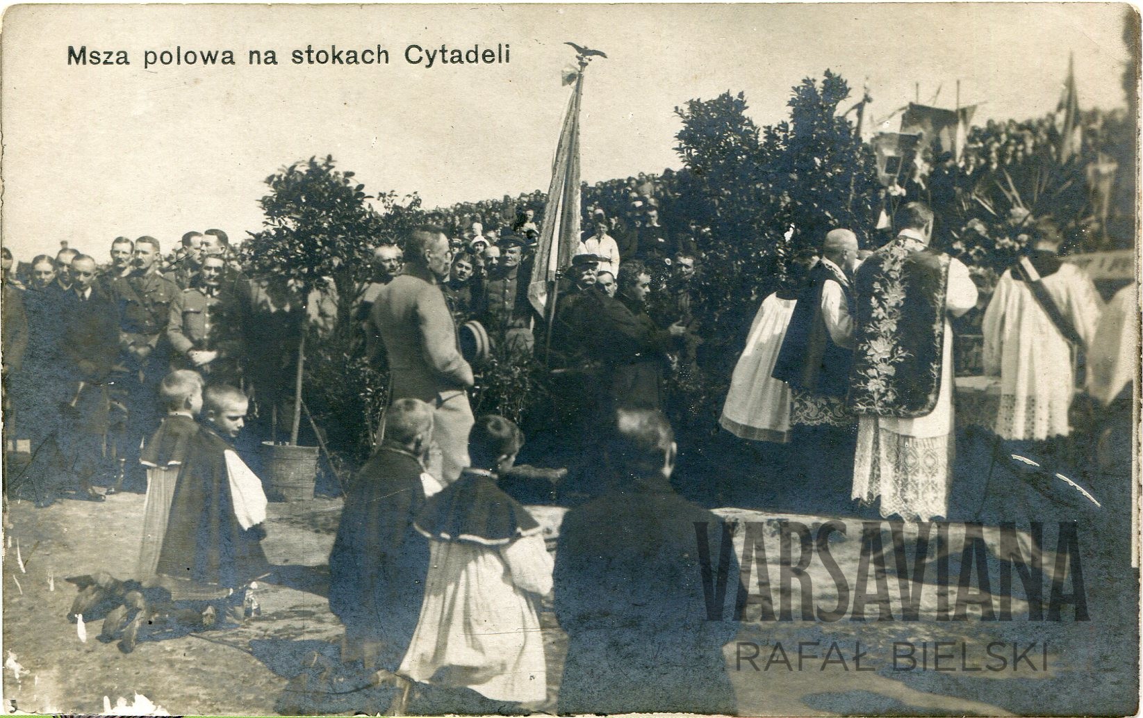 Msza na stokach Cytadeli Warszawskiej