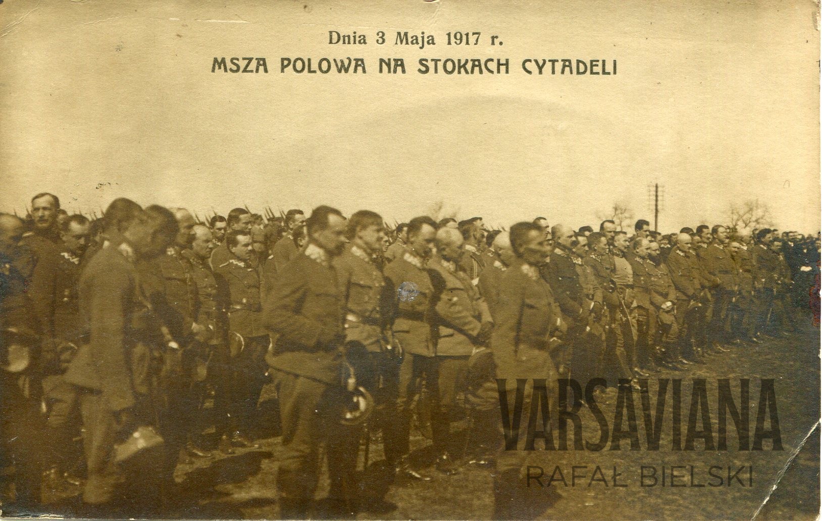 Msza na stokach Cytadeli Warszawskiej